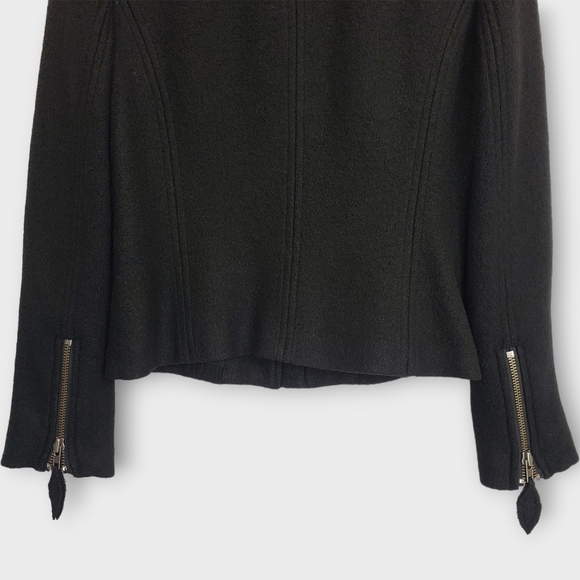 Rebecca Taylor Wool Ruffled Jacket - Picture 7 of 12